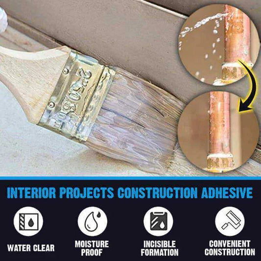 Transparent Waterproof Glue with Brush