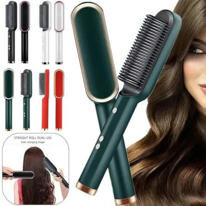 Professional Electric Hair Straightener Comb Brush